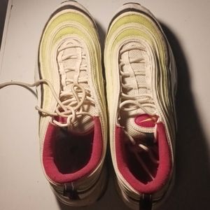 Air max 97 White Black Volt Rush Pink